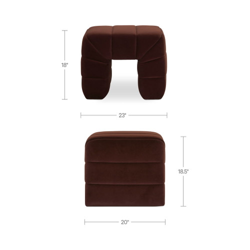 Verity - Stool - Warm Brown
