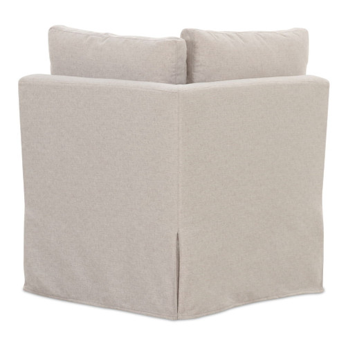 Fable - Slipcover Dining Corner Chair - Beige