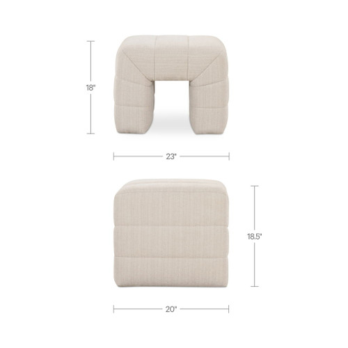 Verity - Stool - Oatmeal