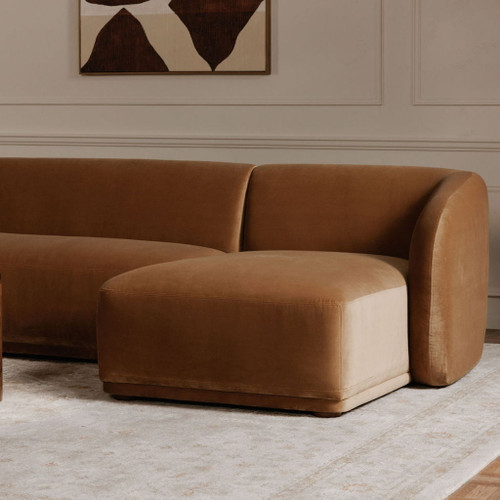Faye - Right Sectional - Tan