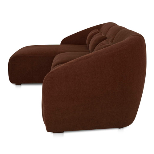 Amelia - Lounge Modular Left Sectional - Chestnut