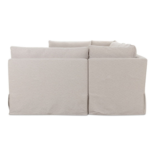 Fable - Slipcover Dining Banquette U-Shape - Beige
