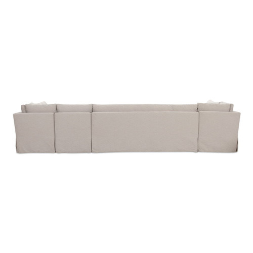 Fable - Slipcover Dining Banquette U-Shape - Beige