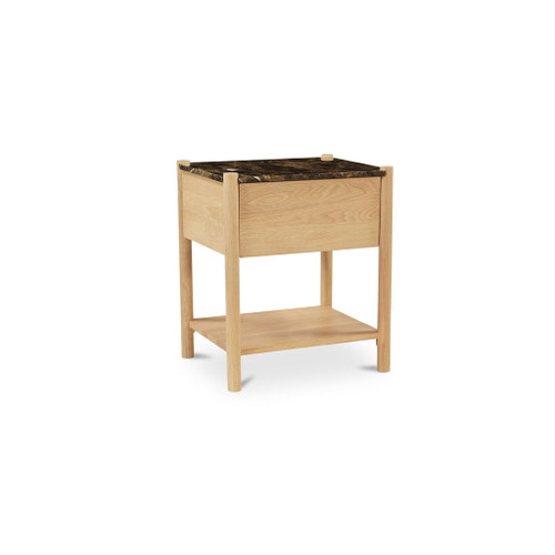 Elio - Nightstand - Dark Emperador