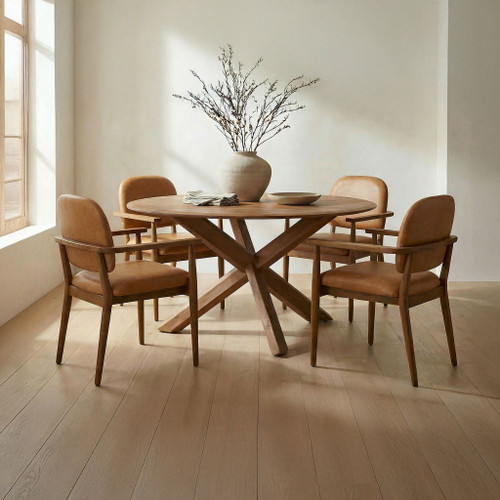 Norrie - Dining Chair - Brown