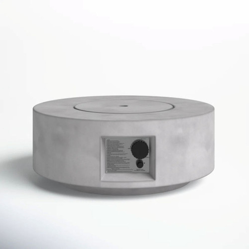 Reinforced - Propane Gas Outdoor Fire Pit Table With Lid Reinforced - Propane Gas Outdoor Fire Pit Table With Lid