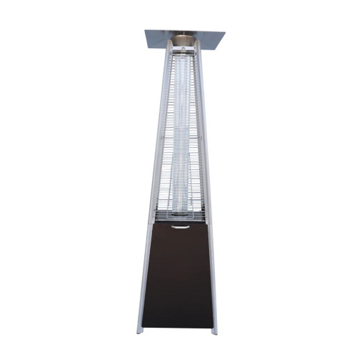 40, 000 Btu Propane Standing Patio Heater Stainless Steel