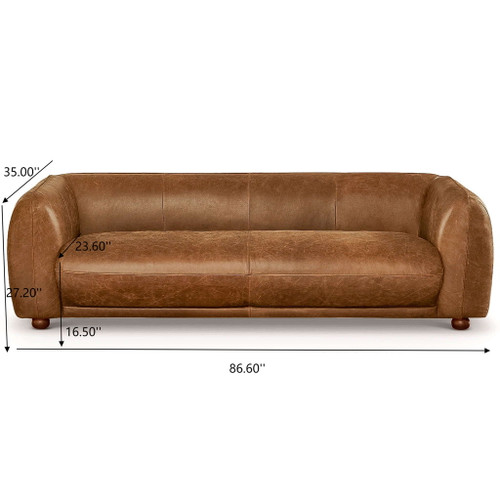 Marlon - Luxury Italian Leather Sofa