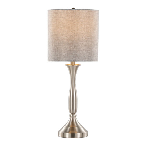 Sawyer - 25" Metal Table Lamp With Usb (Set of 2)