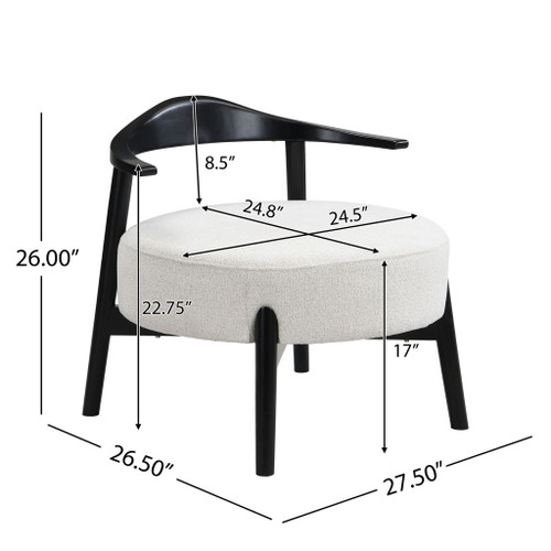 Modern Living Room Upholstered Accent Chair