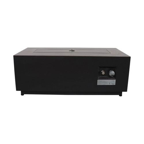 Outdoor Fire Pit Table With Lid, Fuel Versatility