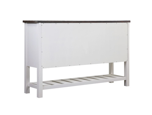 Mountina - 2 Drawer Server - Brown / White