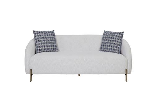 Rounded Sofa - White Rounded Sofa - White