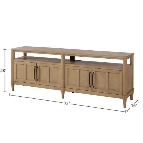 Entertainment Console With Storage - Sand