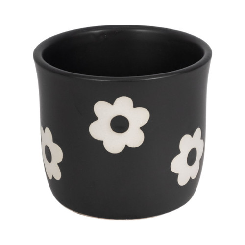 Flower Power Planter - Black