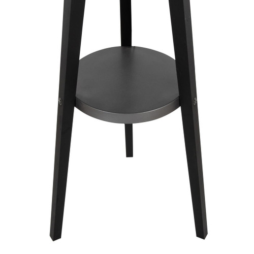Compass - 59" Floor Lamp With Shelf