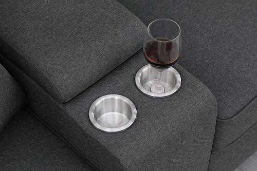 Eric - 9 Piece Upholstered Sectional With Ottoman