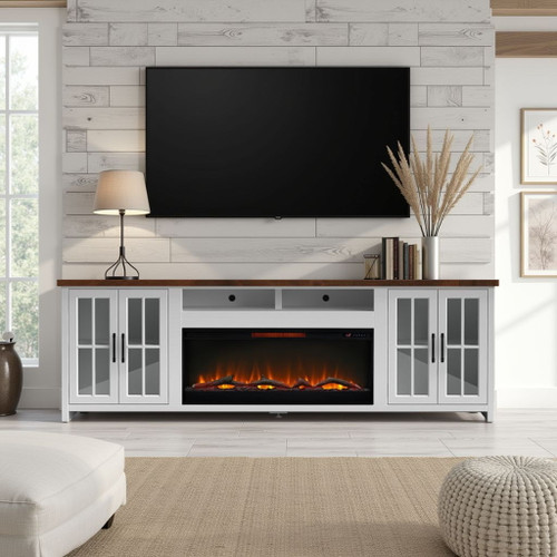 Hampton - Fireplace TV Stand Console