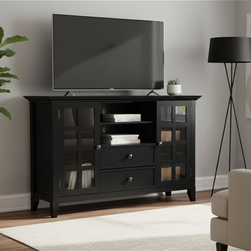 Acadian - Handcrafted Tall TV Media Stand