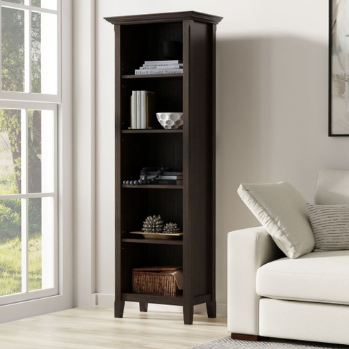 Amherst - 5 Shelf Bookcase, Handcrafted