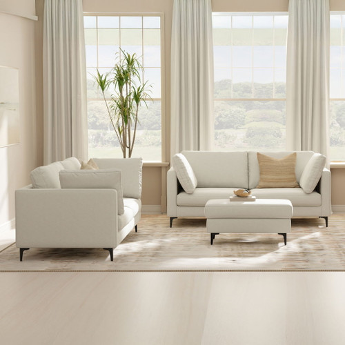 Ava - Mid Century Sofa, Upholstered