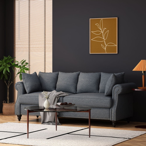 3 Seater Sofa With Elegant Design