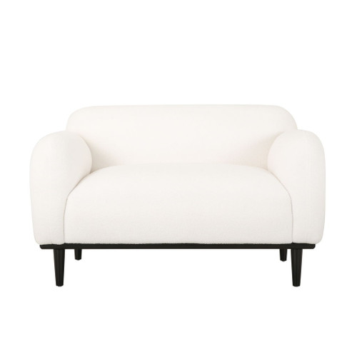 Sway - Upholstered Loveseat With Wood Legs And Round Arms Sway - Upholstered Loveseat With Wood Legs And Round Arms
