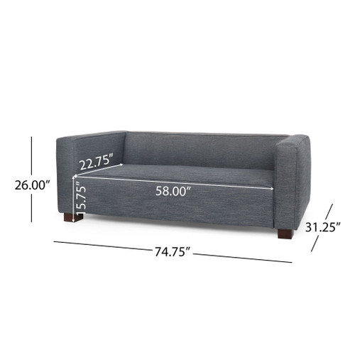 Modern Contemporary Elegance Loveseat Sofa For Living Room