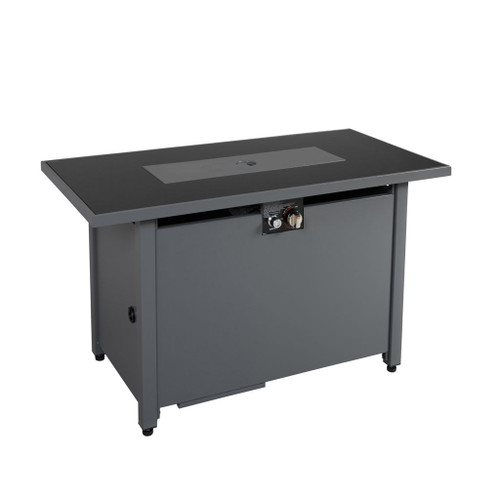 Outdoor Fire Pit Table With Lid & High-Quality Materials - Black Outdoor Fire Pit Table With Lid & High-Quality Materials - Black