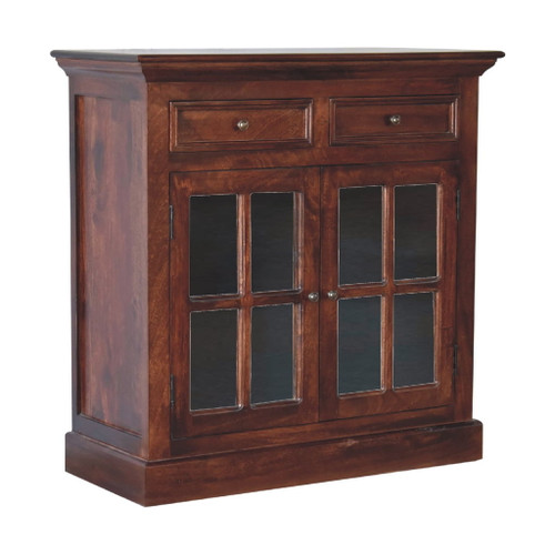 Glazed Cabinet - Cherry