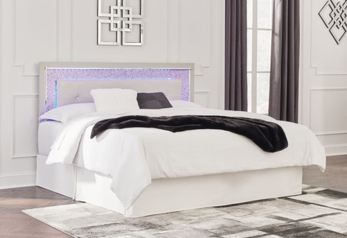 Zyniden - Upholstered Panel Headboard