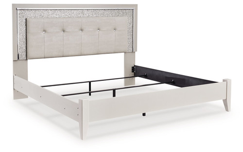 Zyniden - Upholstered Panel Bed
