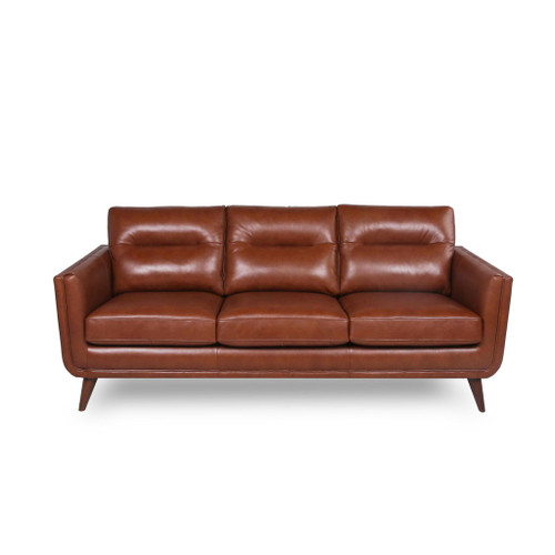 Mid-Century Leather Sofa Mid-Century Leather Sofa