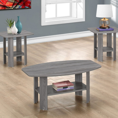 Table Set, Coffee, End, Side, Accent For Living Room (Set of 3)