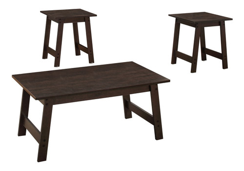Table Set, Coffee, End, Side, Accent, Living Room Transitional (Set of 3)