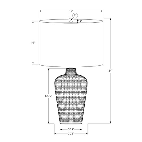 Table Lamp, Lighting, Contemporary - Black