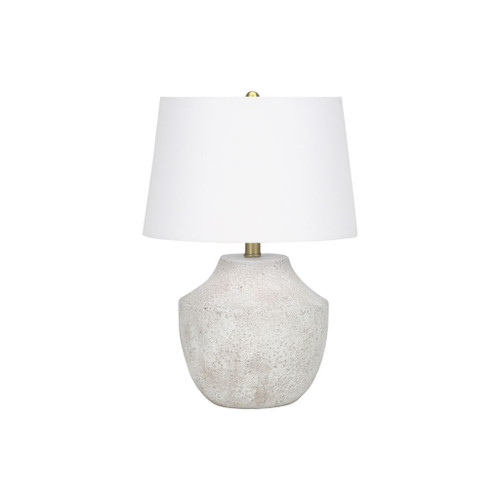 Lighting, Modern Table Lamp, Concrete - Cream