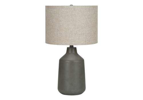 Lighting, Table Lamp, Concrete, Contemporary