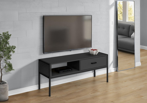 TV Stand, Console, Media Entertainment Center, Storage Drawer