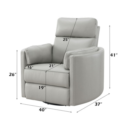 Sagen - Glider Recliner With Swivel