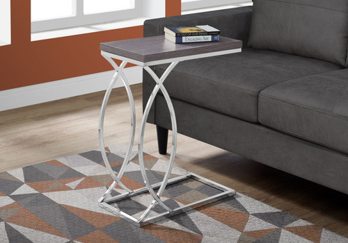 Accent Table, C - Shaped, Contemporary & Modern Design