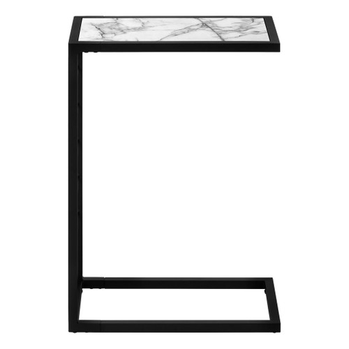 Accent Table, C - Shaped, Contemporary & Modern Convenient Design