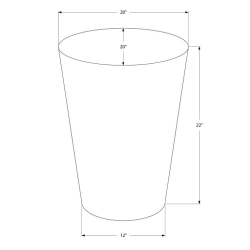 Drum Accent Side Table, Elegant Design