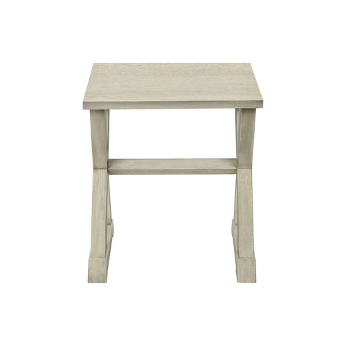 Compact Accent End Table, Square, Transitional