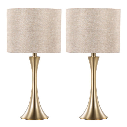 Lenuxe - Contemporary & Modern Design Table Lamp (Set of 2) Lenuxe - Contemporary & Modern Design Table Lamp (Set of 2)