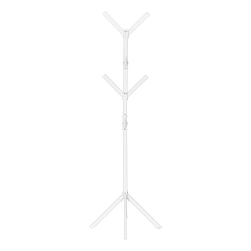 Coat Rack, Hall Tree, Free Standing, 8 Hooks, Entryway, Contemporary & Modern