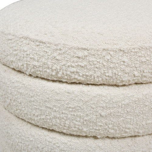 Fuji - Oversized Round Storage Ottoman