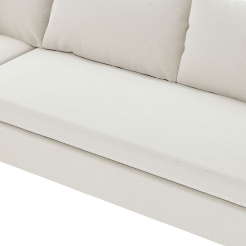 Modern Modular Sectional Oversized Couch Set With Pillows, Minimalist Style Wide Seat Comfy Sofa