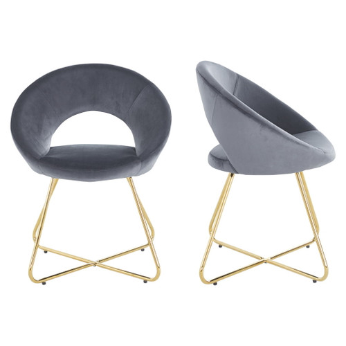 Modern Accent Velvet Lounge Chair