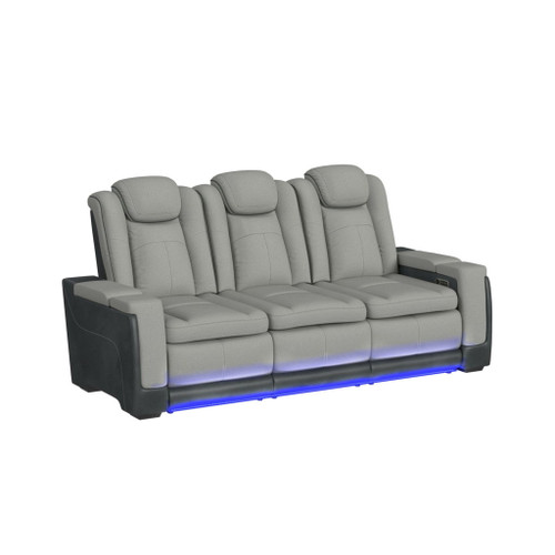 Lantana - Power Motion Sofa With Power Headrest, LED, Ddt, Reading Light And Pws